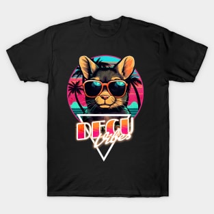 Retro Wave Degu Vibes T-Shirt